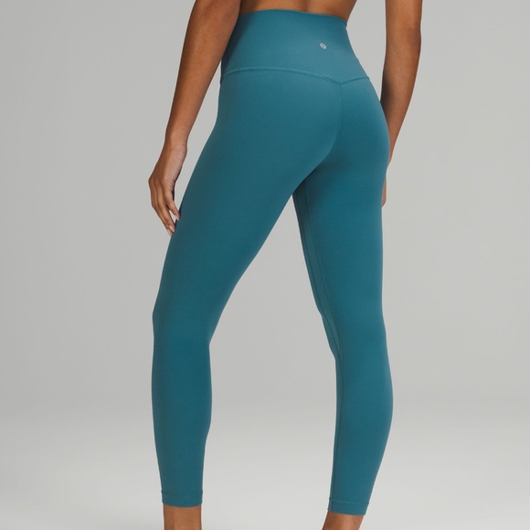 Lululemon Align High Rise Pant 25” in Capture Blue Size 18 - Picture 3 of 9